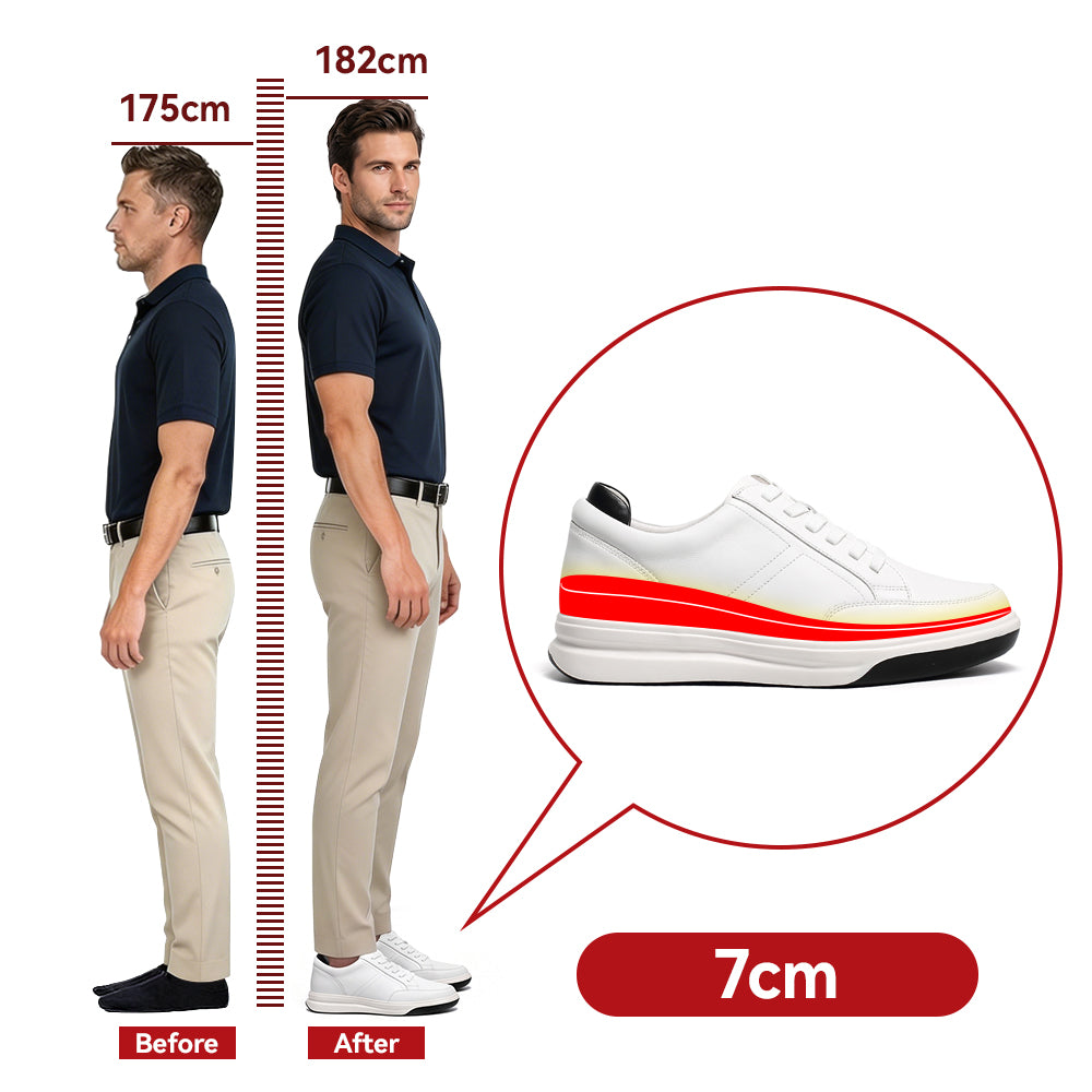 CHAUSSURES REHAUSSANTES HOMME ERNESTO +7 CM