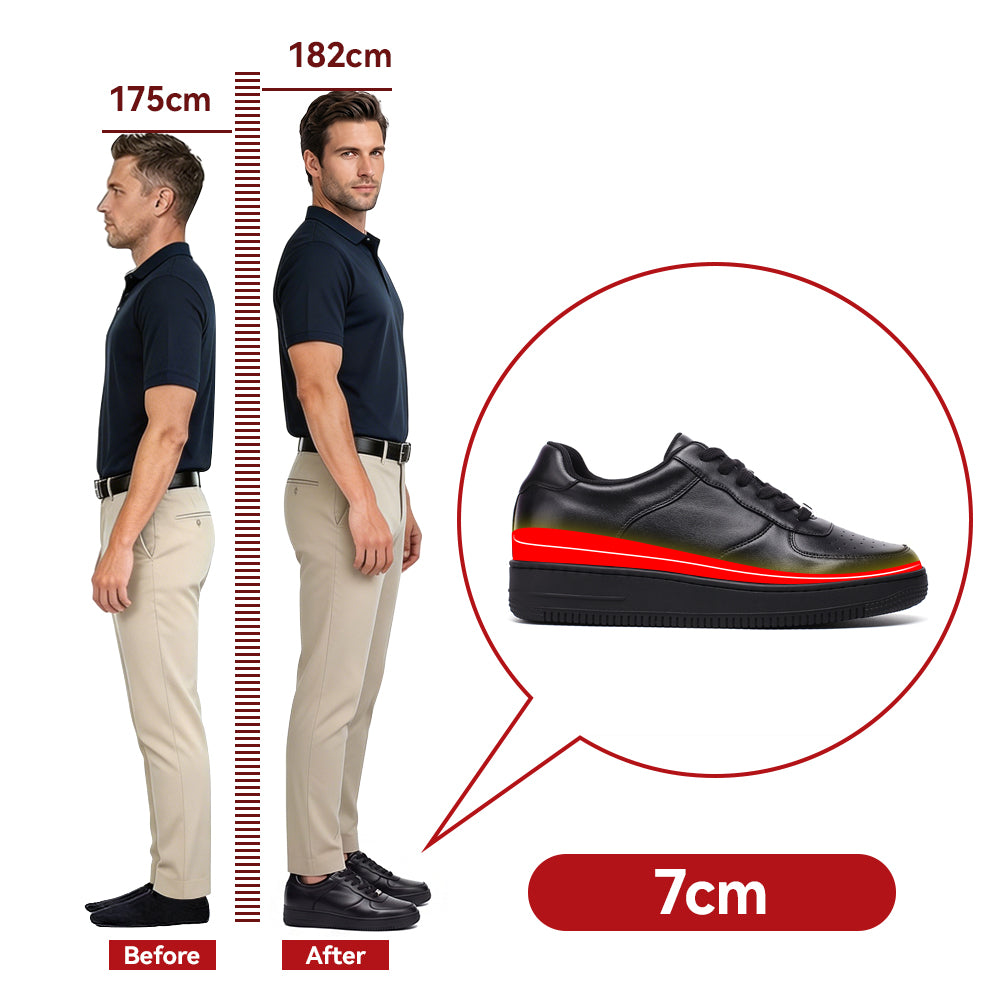 CHAUSSURES REHAUSSANTES HOMME OSCAR +7 CM