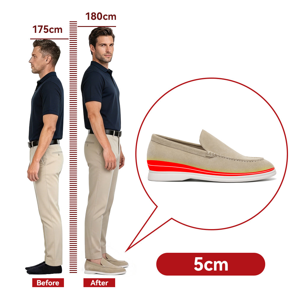 CHAUSSURES REHAUSSANTES HOMME VINCENZO +5 CM